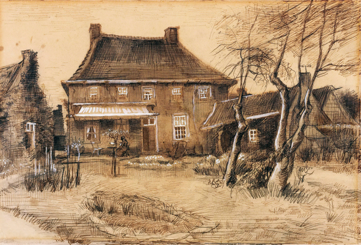  文森特·威廉·梵高  Vincent Willen Van Gogh —— 纽恩的房子